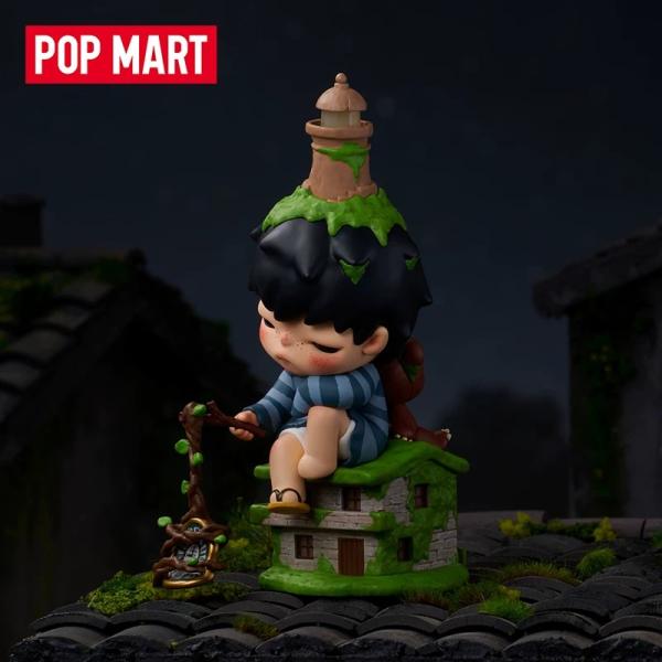 POPMART泡泡玛特Hirono 时间后头手办 吊卡摆件